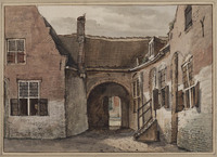 Y 080
          <br/>
          Het Margaretha Hofje te Utrecht
          <br/>
          <em>Lamberts, Gerrit (1776-1850)</em>